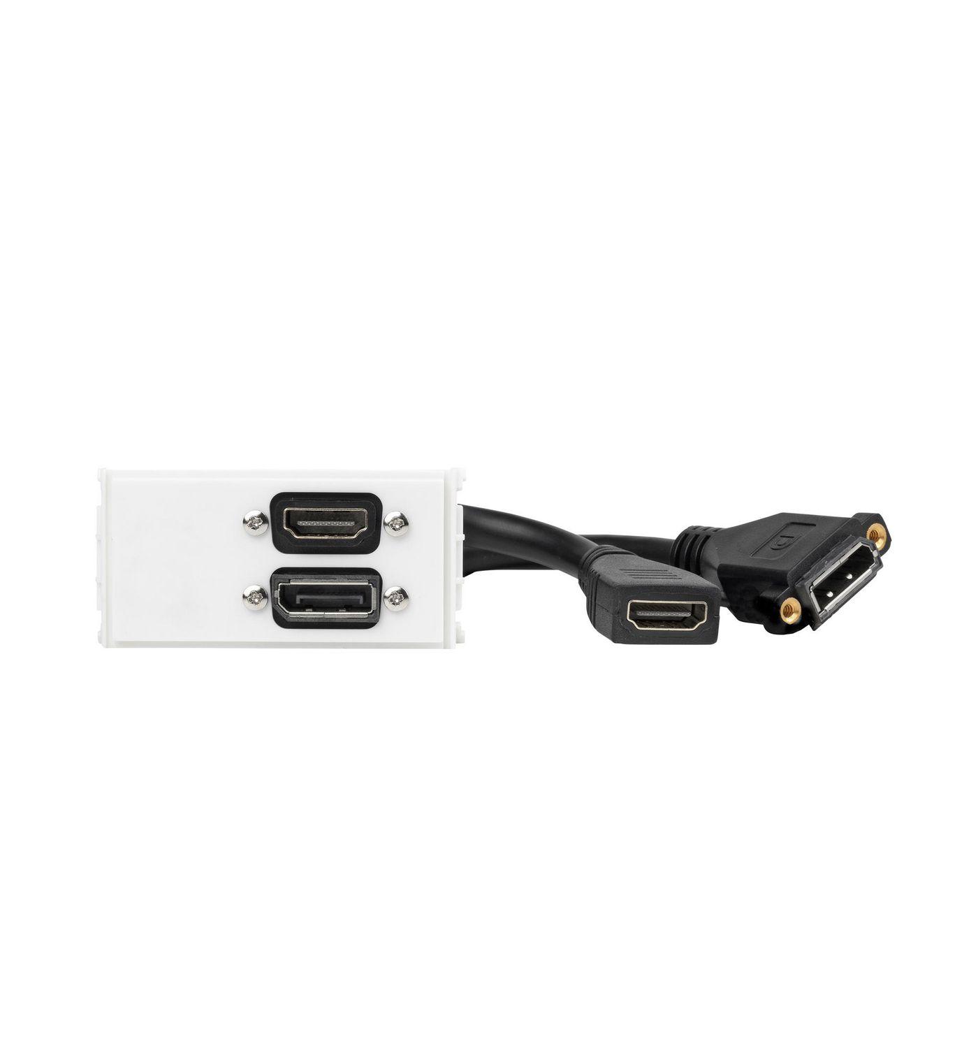 Vivolink WI221267 presa energia HDMI DisplayPort Bianco (Outlet Panel DisplayportHDMI - . - Warranty 12M)