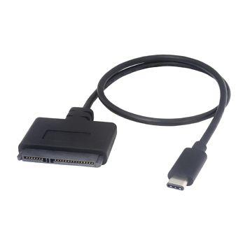 Microconnect 0.2m USB C - SATA scheda di interfaccia e adattatore (USB-C to SATA Adapter 5Gbps - 02m black - Connect the SSD to