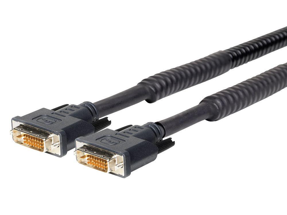 Vivolink PRODVIAM5 cavo DVI 5 m DVI-D Nero (PRO DVI-D ARMOURING CABLE - . - Warranty 144M)
