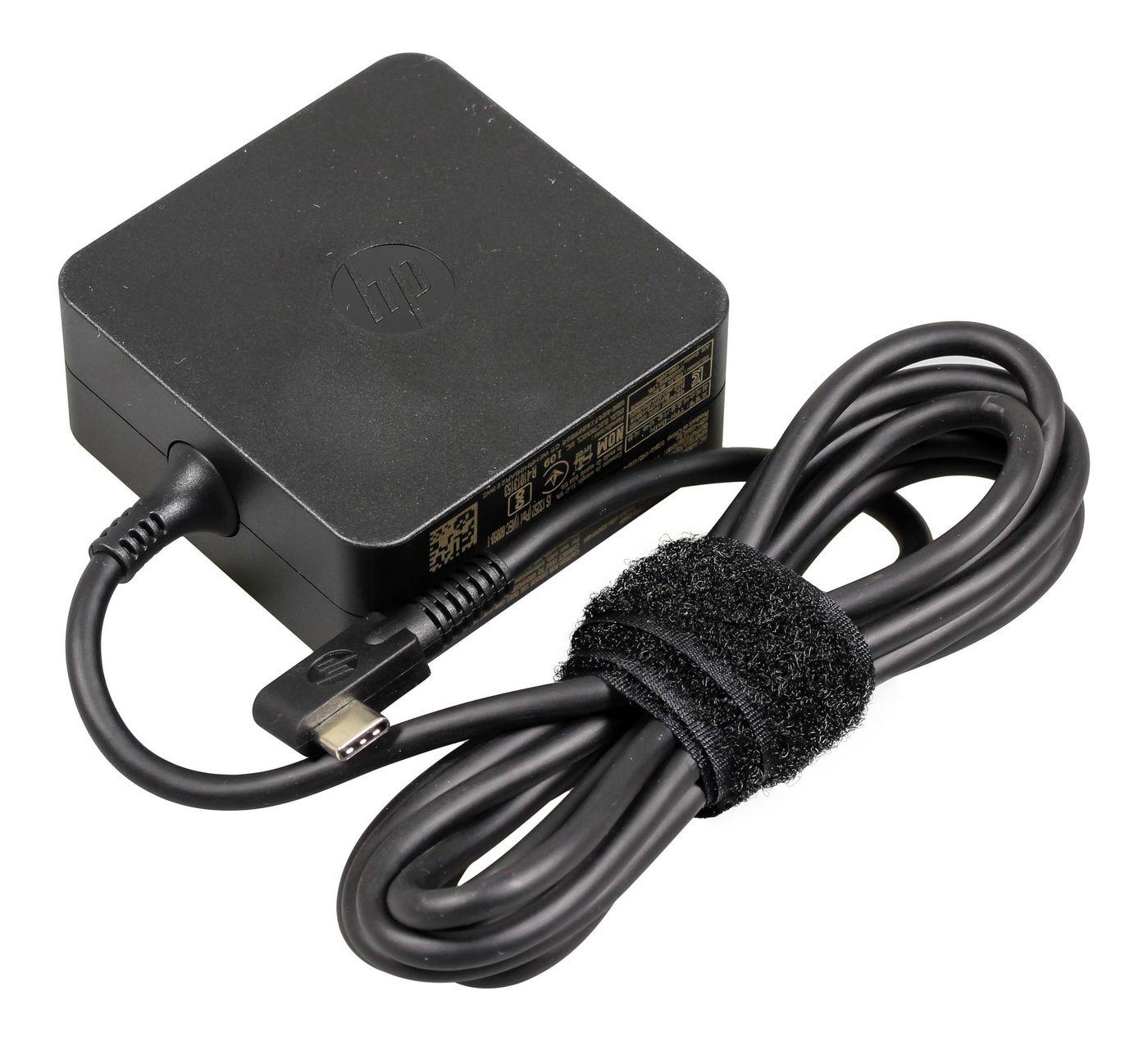 HP 45W USB Type-C AC Adapter adattatore e invertitore Interno Nero