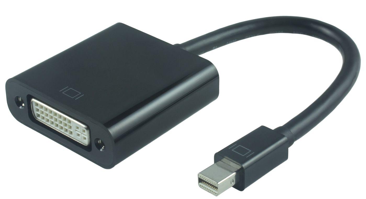 Microconnect MDPDVI3B cavo e adattatore video 0,15 m Mini DisplayPort DVI-I Nero (Mini DisplayPort to DVI Video - DVI-I Active