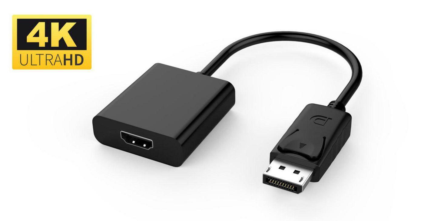 Microconnect Displayport - HDMI M-F 015 m Nero (Active Displayport Adapter 1.2 - DP male to HDMI female - Black Resolution 409