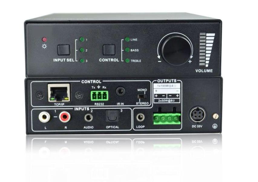 Vivolink VL120005 amplificatore audio 2.0 canali Casa Nero (Audio amplifier 2x50W - . - Warranty 36M)