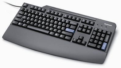 Lenovo 41A5100 tastiera USB Inglese US Nero (Keyboard USB US/ENGLISH - New Retail - Warranty 12M)