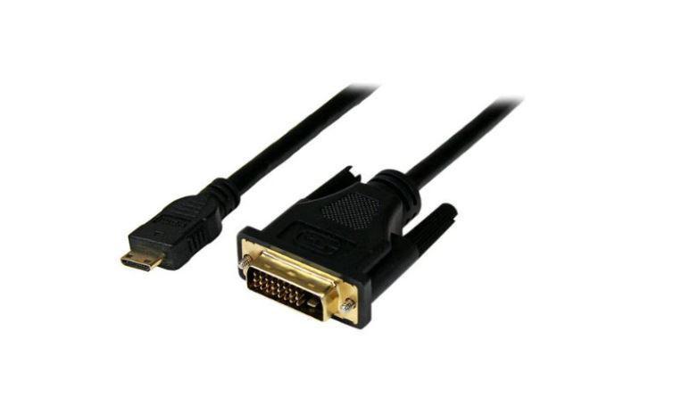 Microconnect HDCPDVIDD cavo e adattatore video 1 m HDMI Type C Mini DVI-D Nero (HDMI Mini - DVI-D M-M 1M - HDCP supported Black