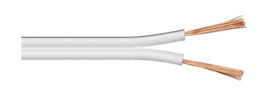 Microconnect AUDSPEAKER2-100C 100m Bianco cavo audio (Speaker cable, 100m, - 2x2,5mmÃƒâ€šÃ‚Â², white cable - diamete