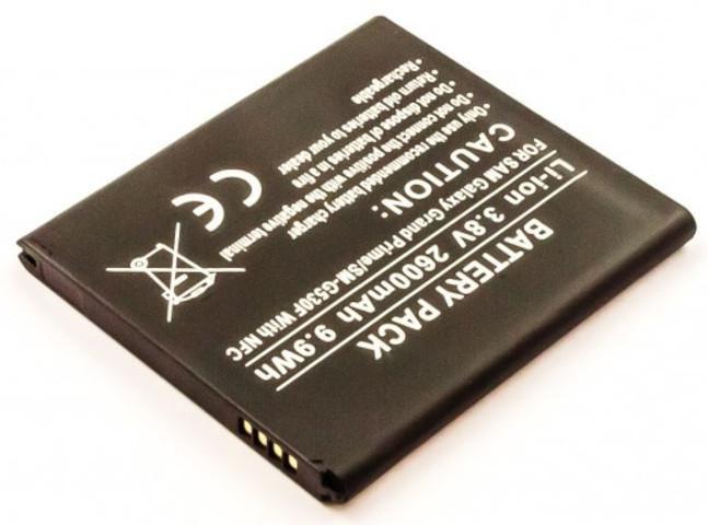CoreParts MSPP4320 ricambio per cellulare Batteria Nero (Battery 9.88Wh Li-ion 3.8V - 2600mAh for Samsung Mobile - 9.88Wh Li-io
