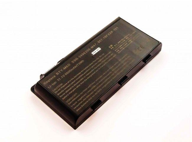 CoreParts MBXMSI-BA0001 ricambio per laptop Batteria (Laptop Battery for MSI 73Wh 9 - Cell Li-ion 11.1V 6.6Ah 73Wh - 9 Cell Li-