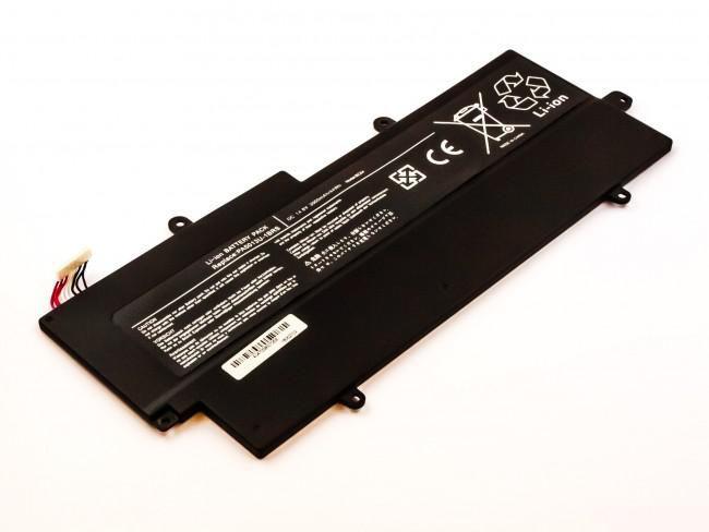 CoreParts MBI2907 ricambio per laptop Batteria (Laptop Battery for Toshiba - 2812Wh 4 Cell Li-ion 148V - 1900mAh Black 33Wh 4 C