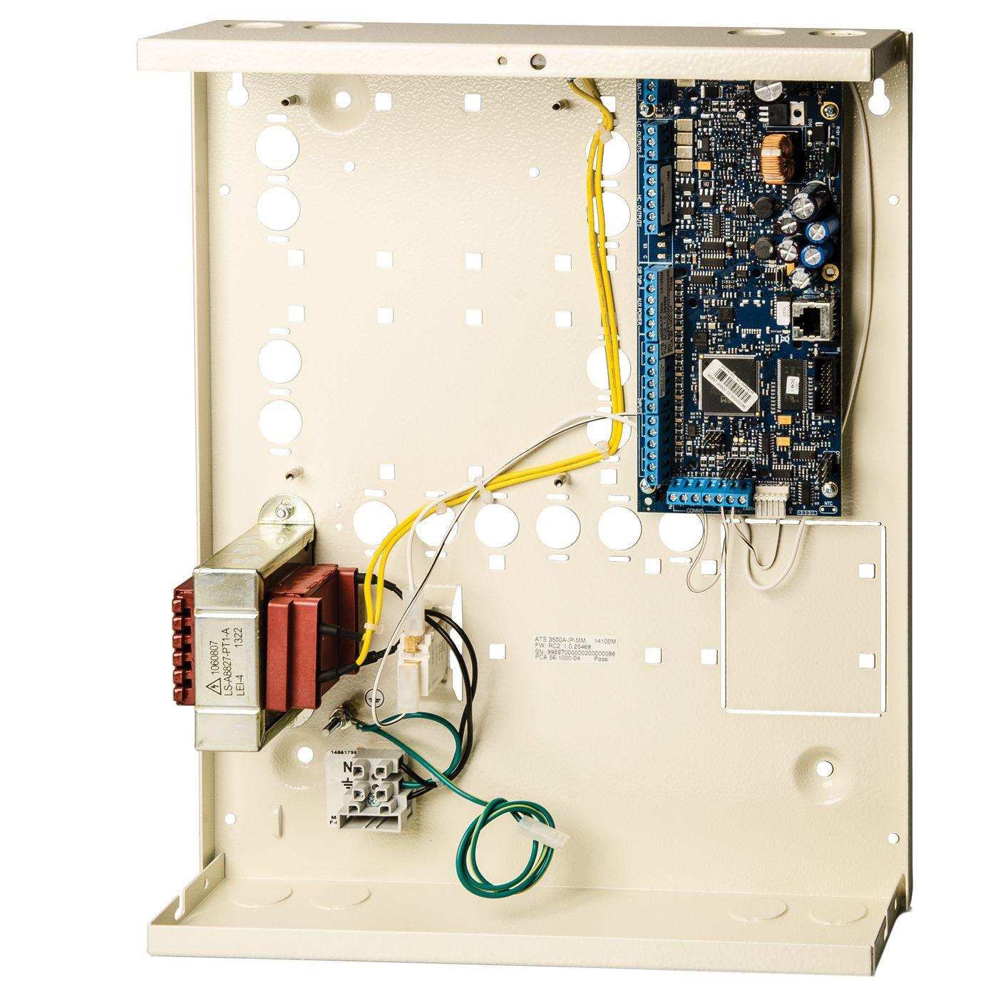 Advanced IP panel EN grade - 3 8 to 128 zones 8 areas - medium metal housing - Warranty 2M