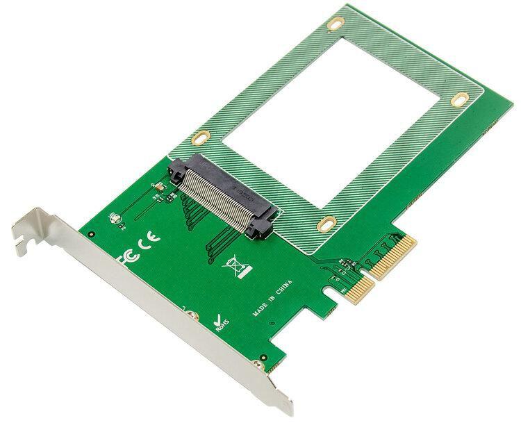ProXtend PX-SA-10145 scheda di interfaccia e adattatore Interno U.2 SATA (PCIe X4 U.2 SFF8639 SSD - Adapter Card - Warranty 36M)
