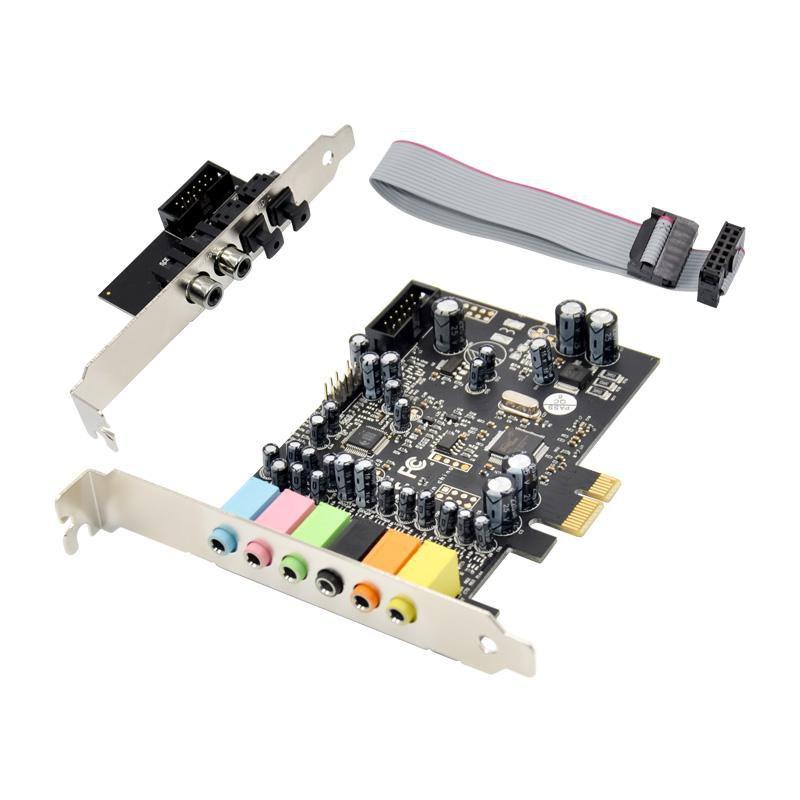 ProXtend PX-AU-21565 scheda audio Interno 7.1 canali PCI-E (PCIe 7.1CH Stereo Sound Card - Warranty 36M)