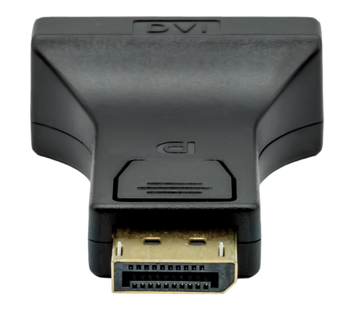 ProXtend DP1.2-DVI245 adattatore per inversione del genere dei cavi DisplayPort DVI-I Nero (Displayport to DVI-I 245 - Adapter.