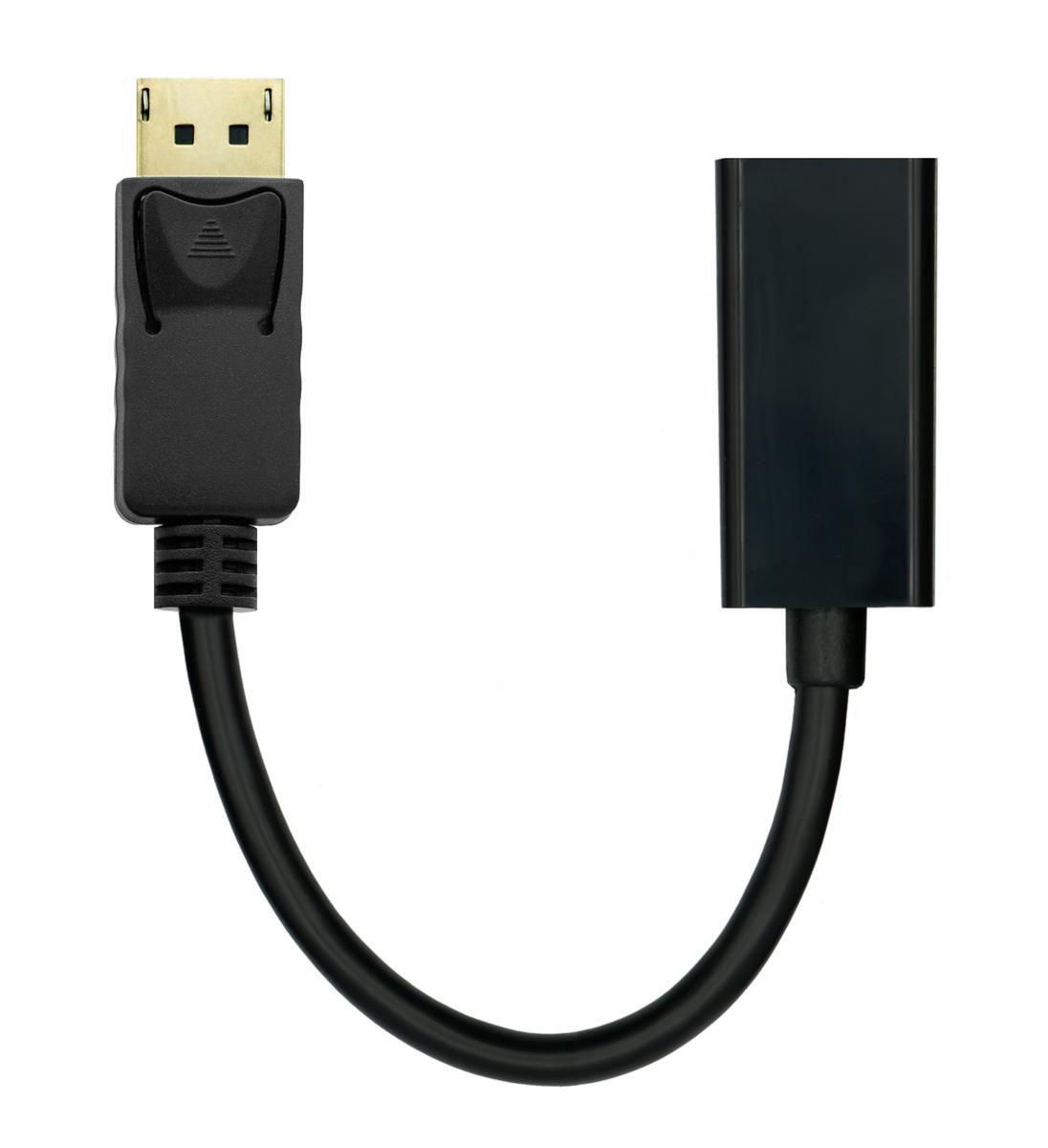 ProXtend Displayport 1.2 to HDMI Adapter Active 2 02 m HDMI tipo A Standard Nero (Displayport 1.2 to HDMI - Adapter Active 20cm