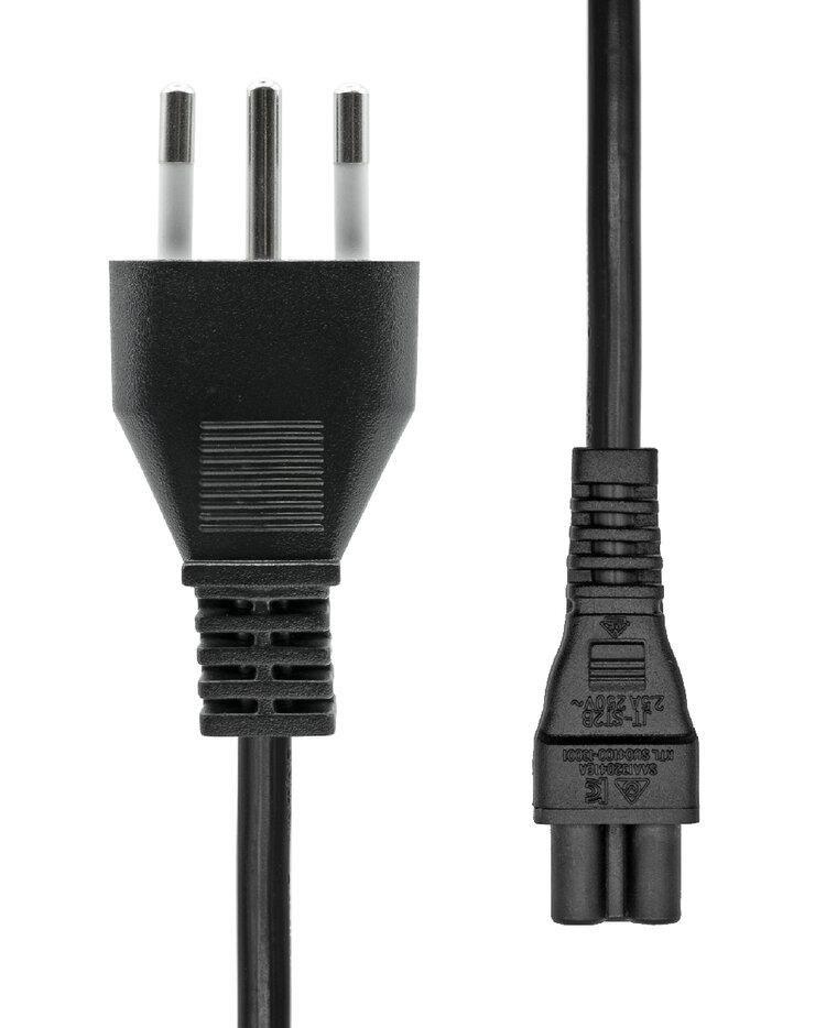 ProXtend PC-LC5-003 cavo di alimentazione Nero 3 m Spina di alimentazione di tipo L Accoppiatore C5 (Power Cord Italy to C5 3m