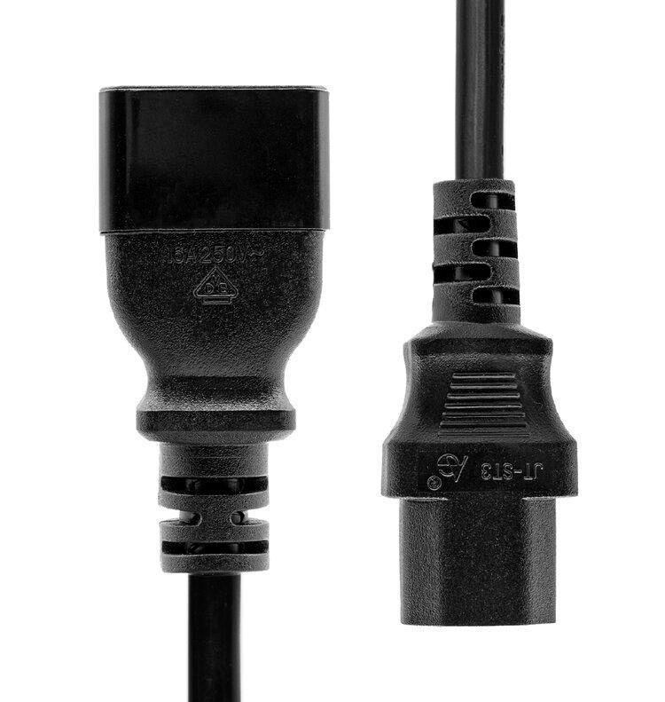 ProXtend PC-C13C20-002 cavo di alimentazione Nero 2 m Accoppiatore C13 Accoppiatore C20