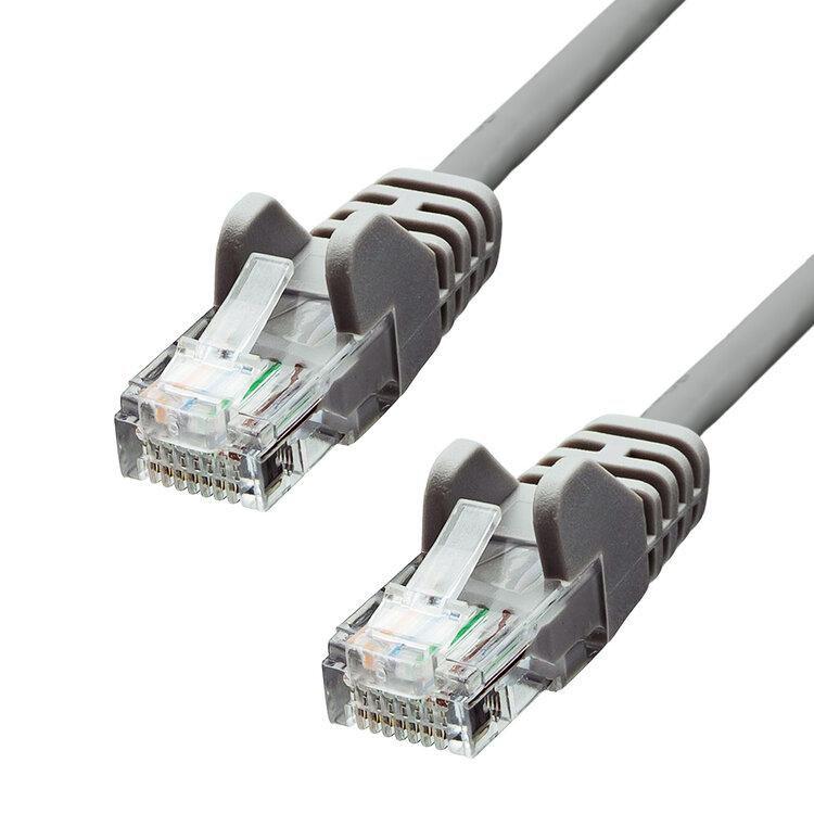 ProXtend V-5UTP-15G cavo di rete Grigio 15 m Cat5e U/UTP UTP (CAT5e U/UTP CCA PVC Ethernet - Cable Grey 15m - Warranty 360M)