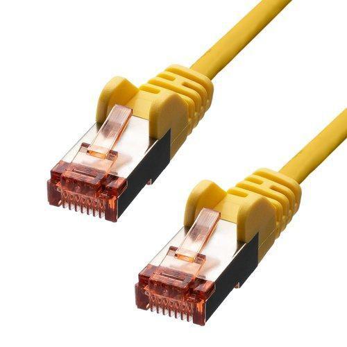 ProXtend V-6FUTP-07Y cavo di rete Giallo 7 m Cat6 F/UTP [FTP] (CAT6 F/UTP CCA PVC Ethernet - Cable Yellow 7m - Warranty: 360M)
