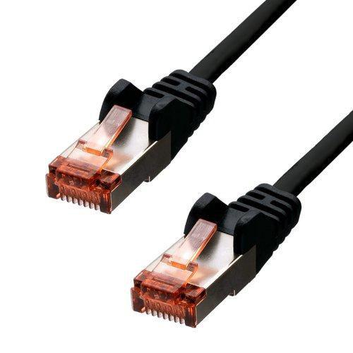ProXtend V-6FUTP-20B cavo di rete Nero 20 m Cat6 F/UTP FTP (CAT6 F/UTP CCA PVC Ethernet - Cable Black 20m - Warranty 360M)