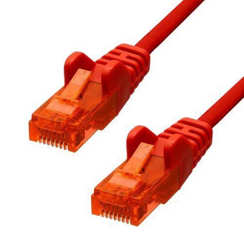 ProXtend V-6UTP-07R cavo di rete Rosso 7 m Cat6 U/UTP UTP (CAT6 U/UTP CCA PVC Ethernet - Cable Red 7m - Warranty 360M)