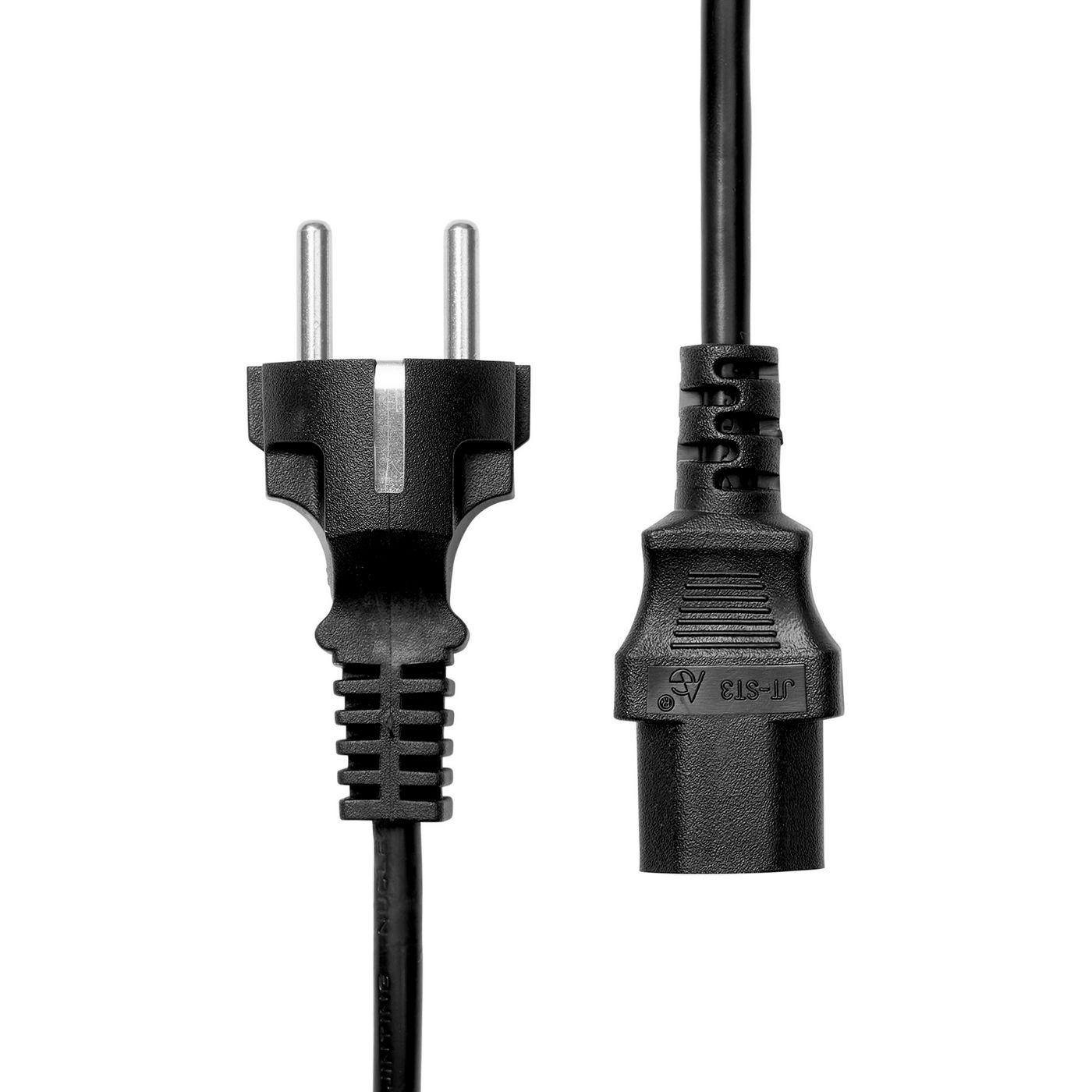 ProXtend PC-FC13-010 cavo di alimentazione Nero 10 m Spina di alimentazione di tipo F Accoppiatore C13 (Power Cord Schuko to C1