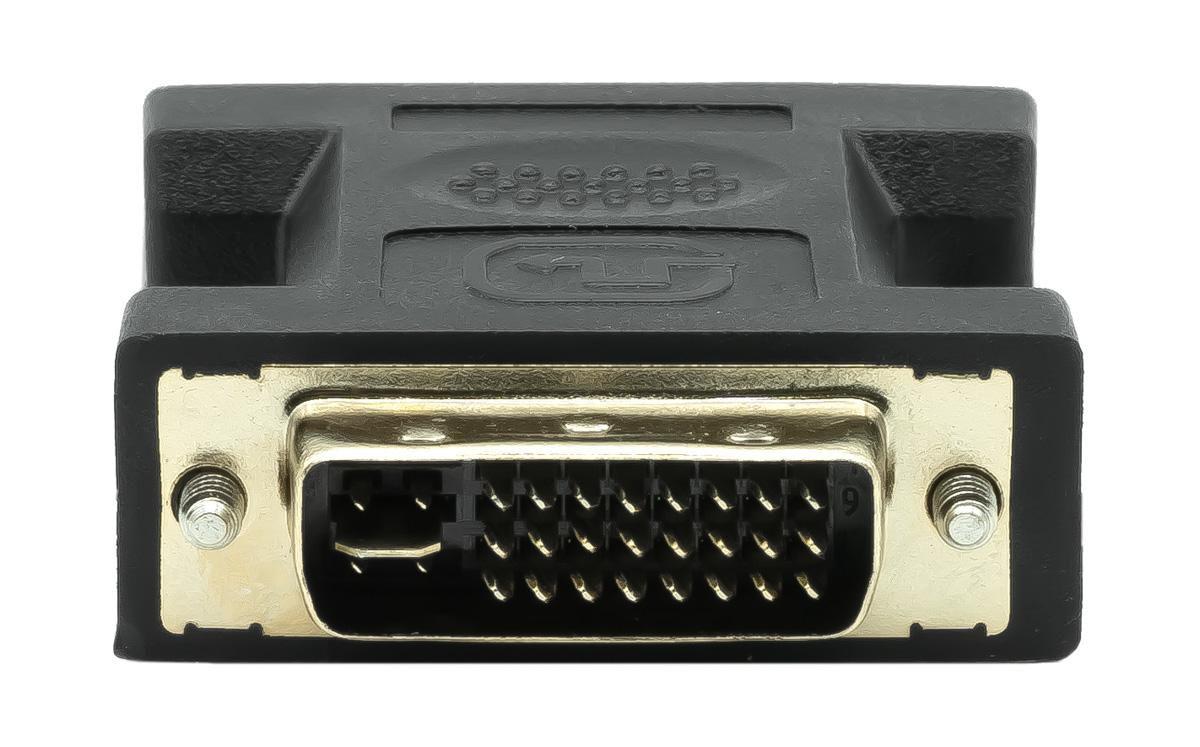 ProXtend DVII245-VGAF adattatore per inversione del genere dei cavi DVI-I 245 VGA Nero (DVI-I 245 M to VGA F - Adapter Black -