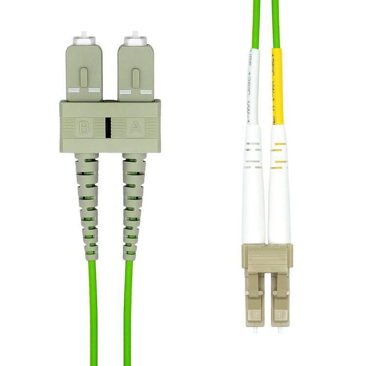 ProXtend FO-LCSCOM5D-004 cavo a fibre ottiche 4 m LC/UPC SC/UPC OM5 Verde