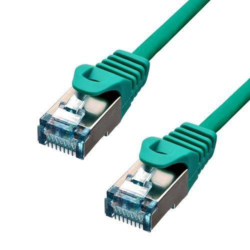 ProXtend 6ASFTP-03GR cavo di rete Verde 3 m Cat6a S/FTP S-STP (CAT6A S/FTP CU LSZH Ethernet - Cable Green 3m - Warranty 360M)