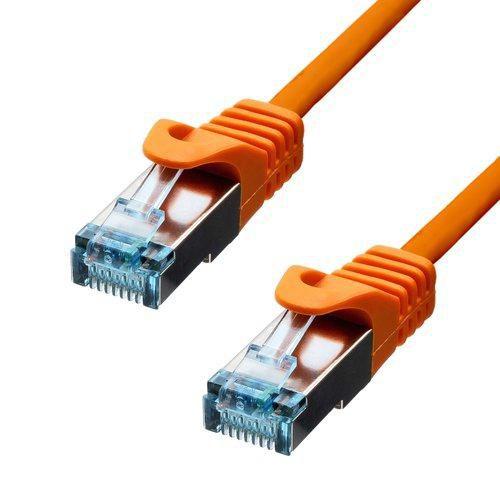 ProXtend 6ASFTP-03O cavo di rete Arancione 3 m Cat6a S/FTP S-STP (CAT6A S/FTP CU LSZH Ethernet - Cable Orange 3m - Warranty 360