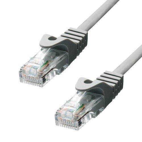 ProXtend 5UTP-03G cavo di rete Grigio 3 m Cat5e U/UTP UTP (CAT5e U/UTP CU PVC Ethernet - Cable Grey 3m - Warranty 360M)