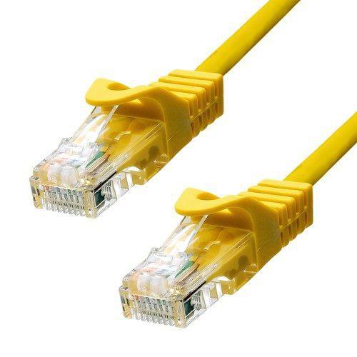 ProXtend 5UTP-05Y cavo di rete Giallo 7 m Cat5e U/UTP UTP (CAT5e U/UTP CU PVC Ethernet - Cable Yellow 5m - Warranty 360M)