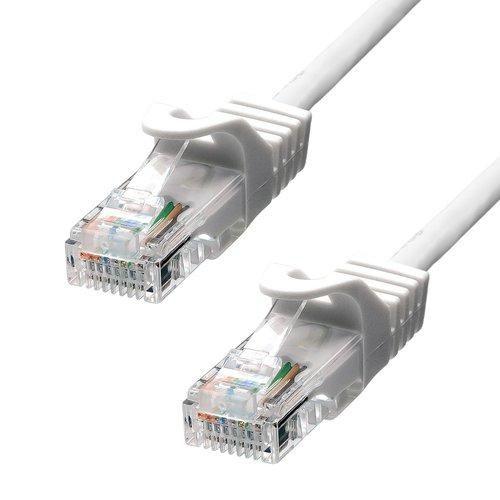 ProXtend 5UTP-25W cavo di rete Bianco 25 m Cat5e U/UTP UTP (CAT5e U/UTP CU PVC Ethernet - Cable White 25m - Warranty 360M)