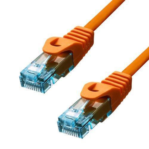 ProXtend 6AUTP-003O cavo di rete Arancione 03 m Cat6a U/UTP UTP (CAT6A U/UTP CU LSZH Ethernet - Cable Orange 30cm - Warranty 36