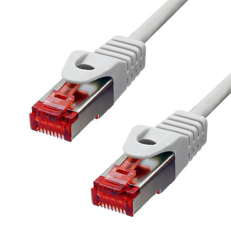 ProXtend 6FUTP-005G cavo di rete Grigio 05 m Cat6 F/UTP FTP (CAT6 F/UTP CU LSZH Ethernet - Cable Grey 50cm - Warranty 360M)