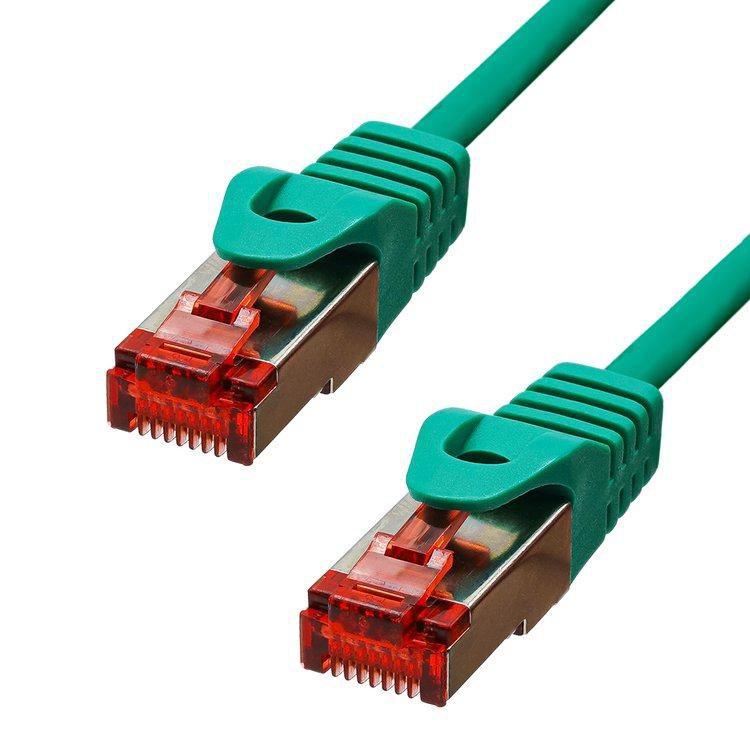 ProXtend 6FUTP-015GR cavo di rete Verde 15 m Cat6 F/UTP FTP (CAT6 F/UTP CU LSZH Ethernet - Cable Green 1.5m - Warranty 360M)
