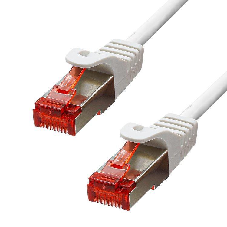 ProXtend 6FUTP-02W cavo di rete Bianco 2 m Cat6 F/UTP FTP (CAT6 F/UTP CU LSZH Ethernet - Cable White 2m - Warranty 360M)