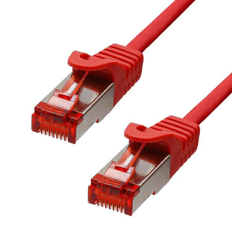 ProXtend 6FUTP-03R cavo di rete Rosso 3 m Cat6 F/UTP FTP (CAT6 F/UTP CU LSZH Ethernet - Cable Red 3m - Warranty 360M)
