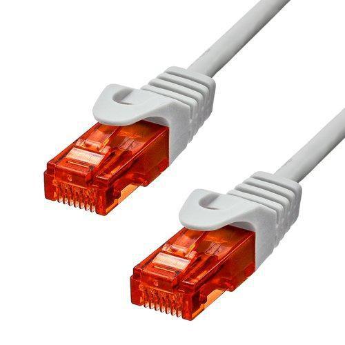 ProXtend 6UTP-005G cavo di rete Grigio Cat6 U/UTP UTP (CAT6 U/UTP CU LSZH Ethernet - Cable Grey 50cm - Warranty 360M)