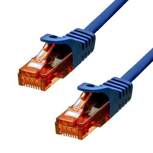 ProXtend 6UTP-01BL cavo di rete Blu 1 m Cat6 U/UTP UTP (CAT6 U/UTP CU LSZH Ethernet - Cable Blue 1m - Warranty 360M)