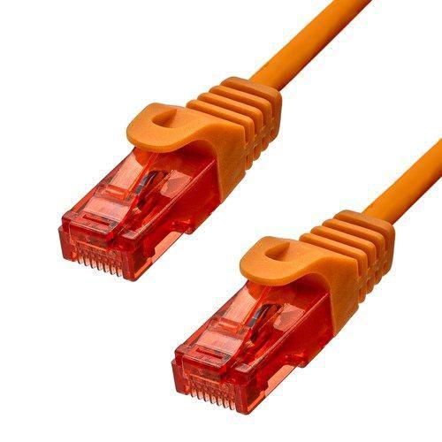 ProXtend 6UTP-20O cavo di rete Arancione 20 m Cat6 U/UTP UTP (CAT6 U/UTP CU LSZH Ethernet - Cable Orange 20m - Warranty 360M)