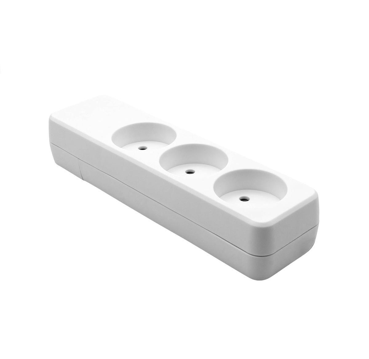 Danish Power Strip 3-way White - Warranty 360M