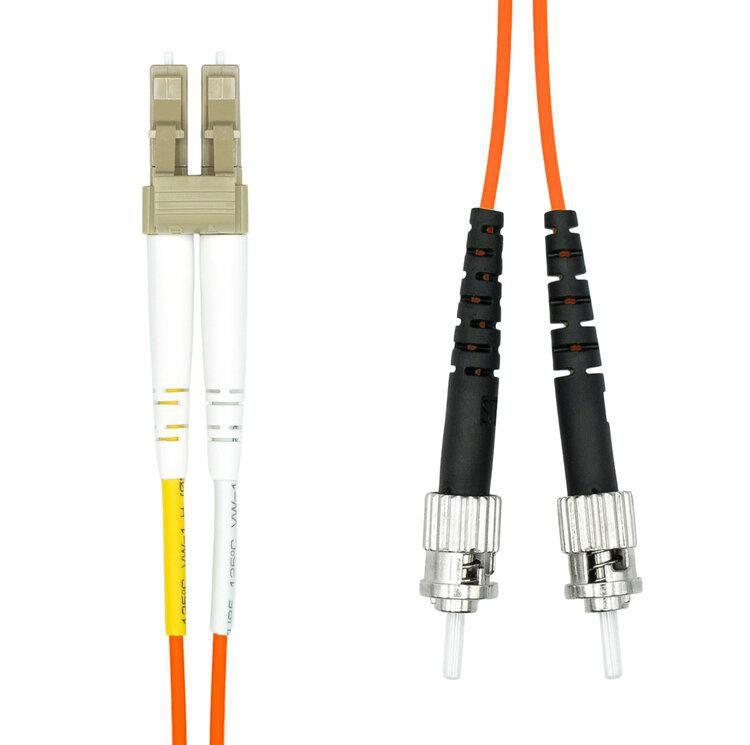 ProXtend FO-LCSTOM2D-0005 cavo a fibre ottiche 05 m LC ST OM2 Arancione (LC-ST UPC OM2 Duplex MM Fiber - Cable 0.5M - Warranty