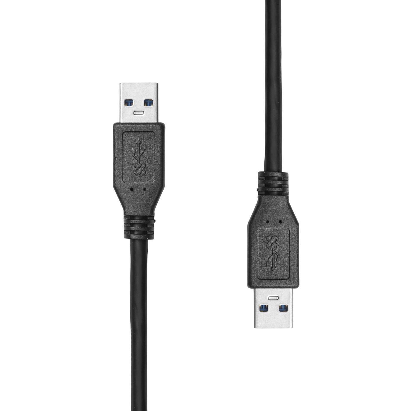 USB 3.2 Gen1 Cable A to A M/M - Black 3M - Warranty 360M