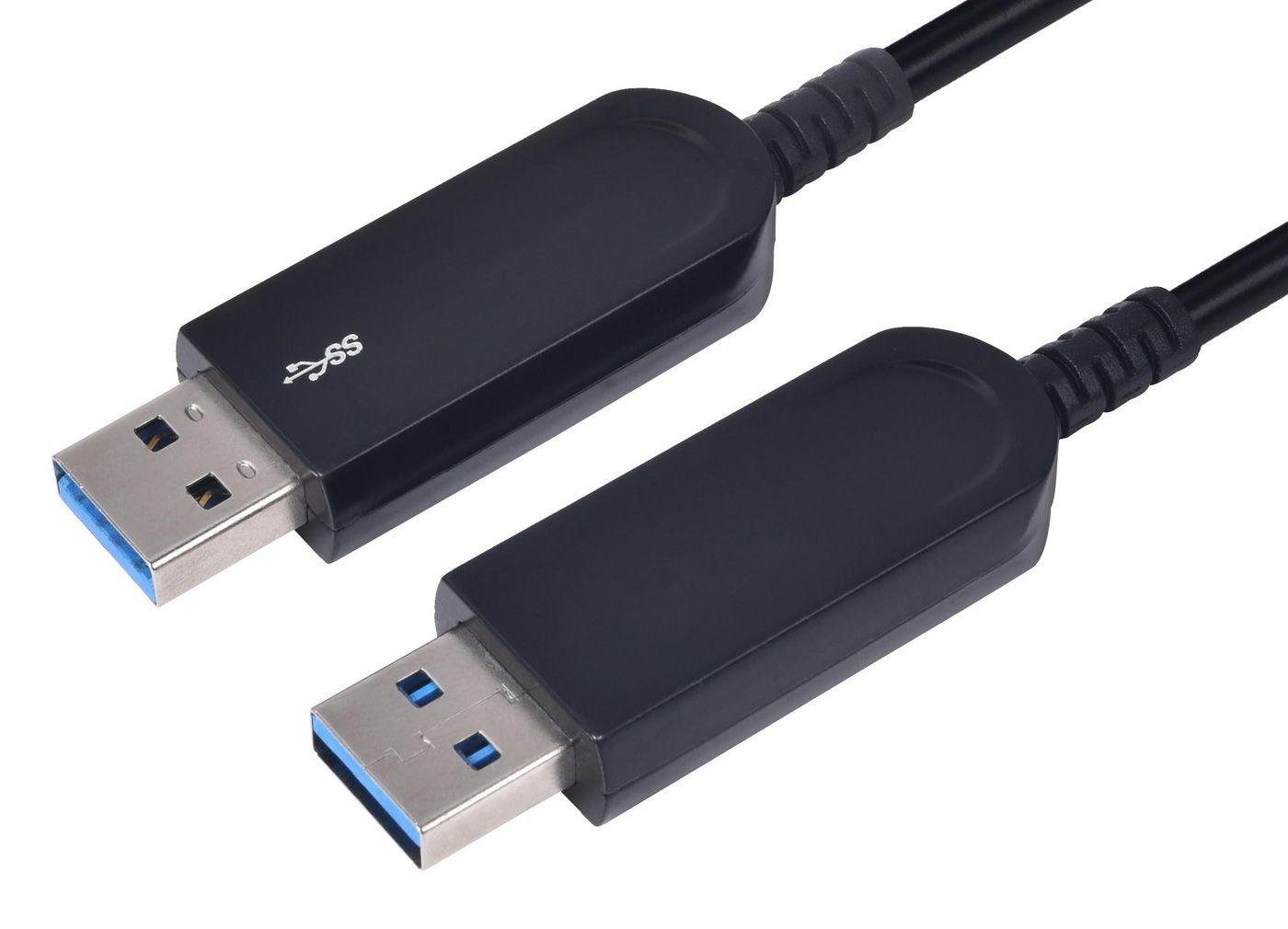 ProXtend USB3AAAOC-10 cavo USB 10 m USB 3.2 Gen 1 3.1 Gen 1 USB A Nero (USB-A 3.2 Gen 1 AOC Cable 10M - Warranty 36M)