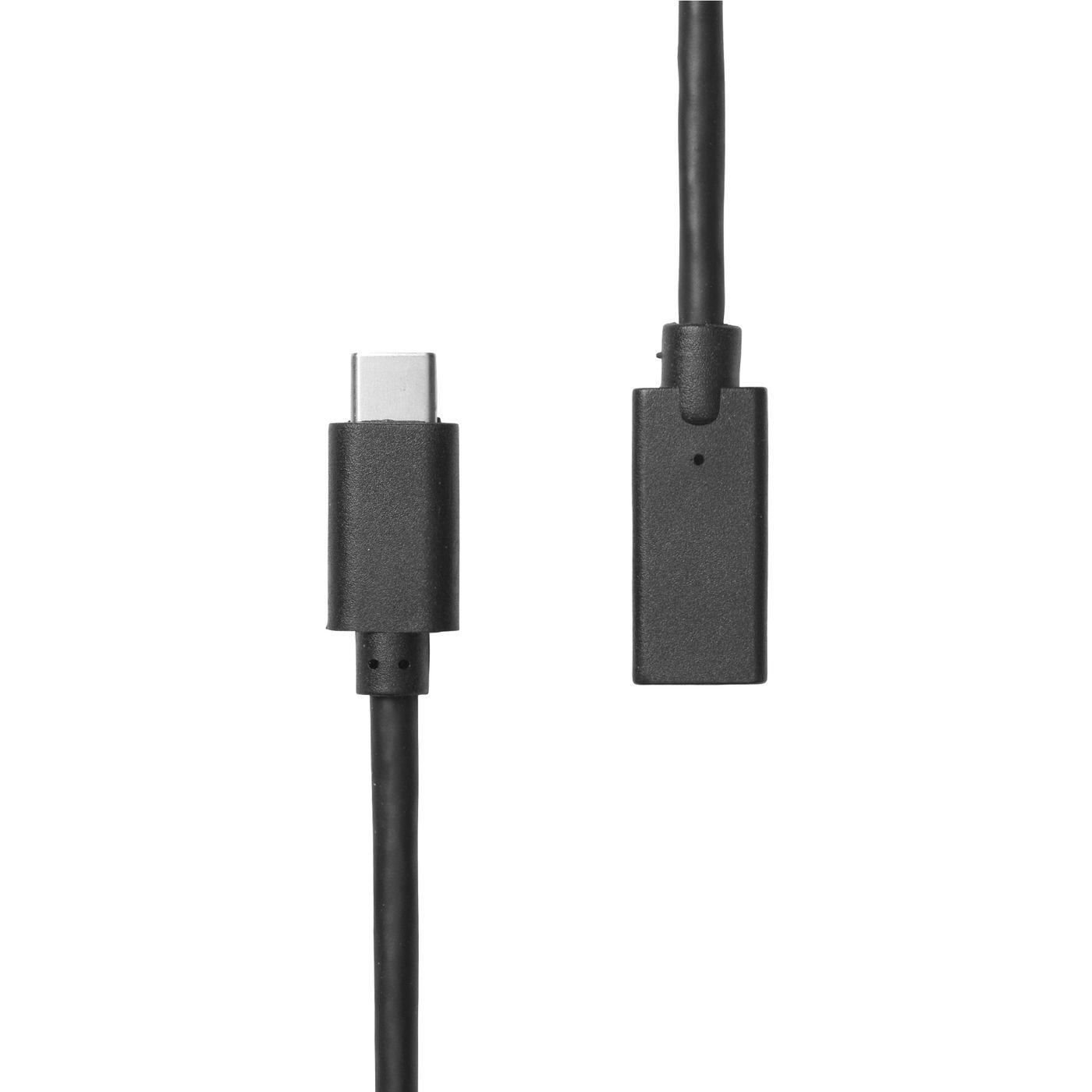 USB-C Extension 5V 3A Black 1M - Warranty 360M