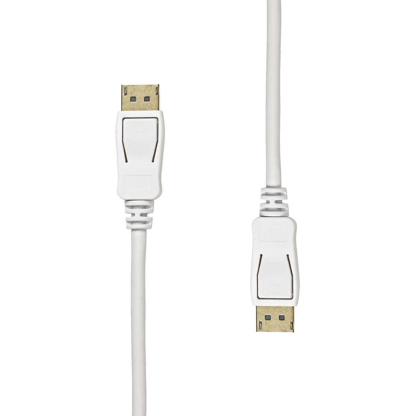 DisplayPort Cable 1.4 3M White - Warranty 360M