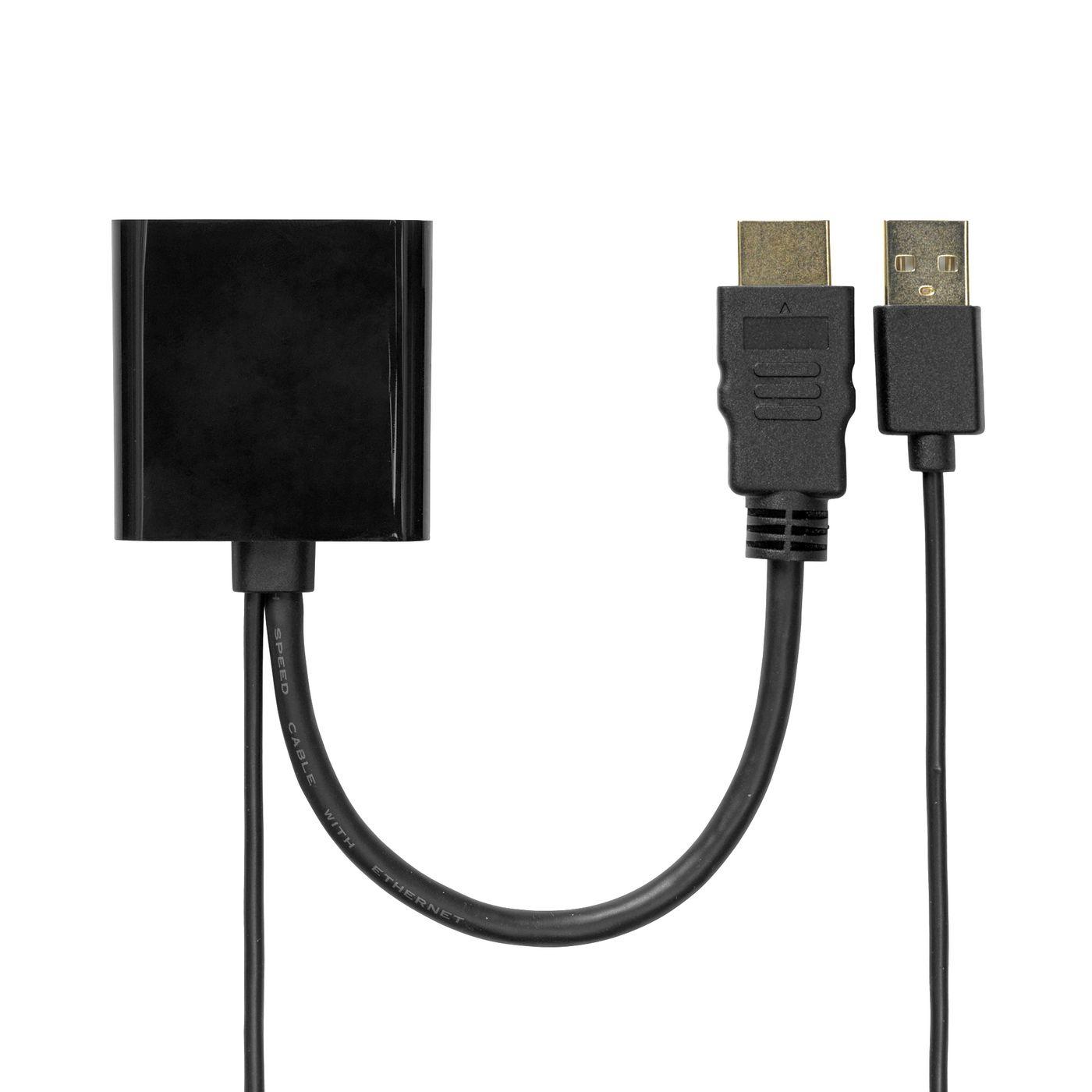 HDMI to DisplayPort Converter - Active 20cm - Warranty 360M