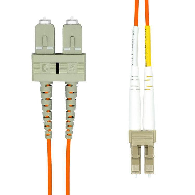 ProXtend FO-LCSCOM1D-005 cavo a fibre ottiche 5 m LC SC OM1 Arancione (LC-SC UPC OM1 Duplex MM Fiber - Cable 5M - Warranty 360M)