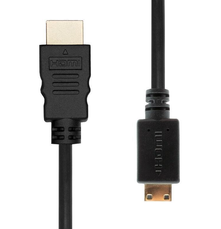 ProXtend HDMI to Mini HDMI 0.5M cavo HDMI 05 m HDMI tipo A Standard HDMI Type C Mini Nero (HDMI to Mini HDMI 0.5M - Warranty 36