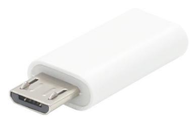 ProXtend USBMICROBA-USBCW adattatore per inversione del genere dei cavi USB Micro B USB C Bianco (USB 2.0 Micro B to USB-C - ad